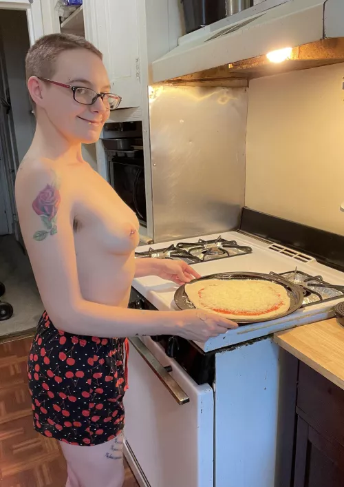 This boi buzzed their hair off!! 🖤