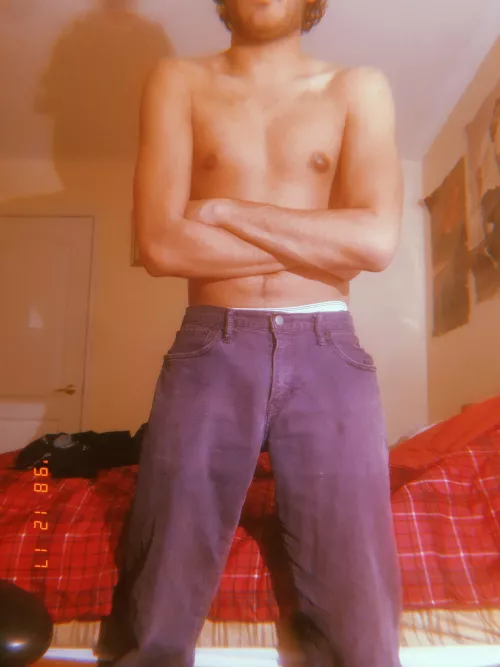 Totally not flexing as hard as I can lol