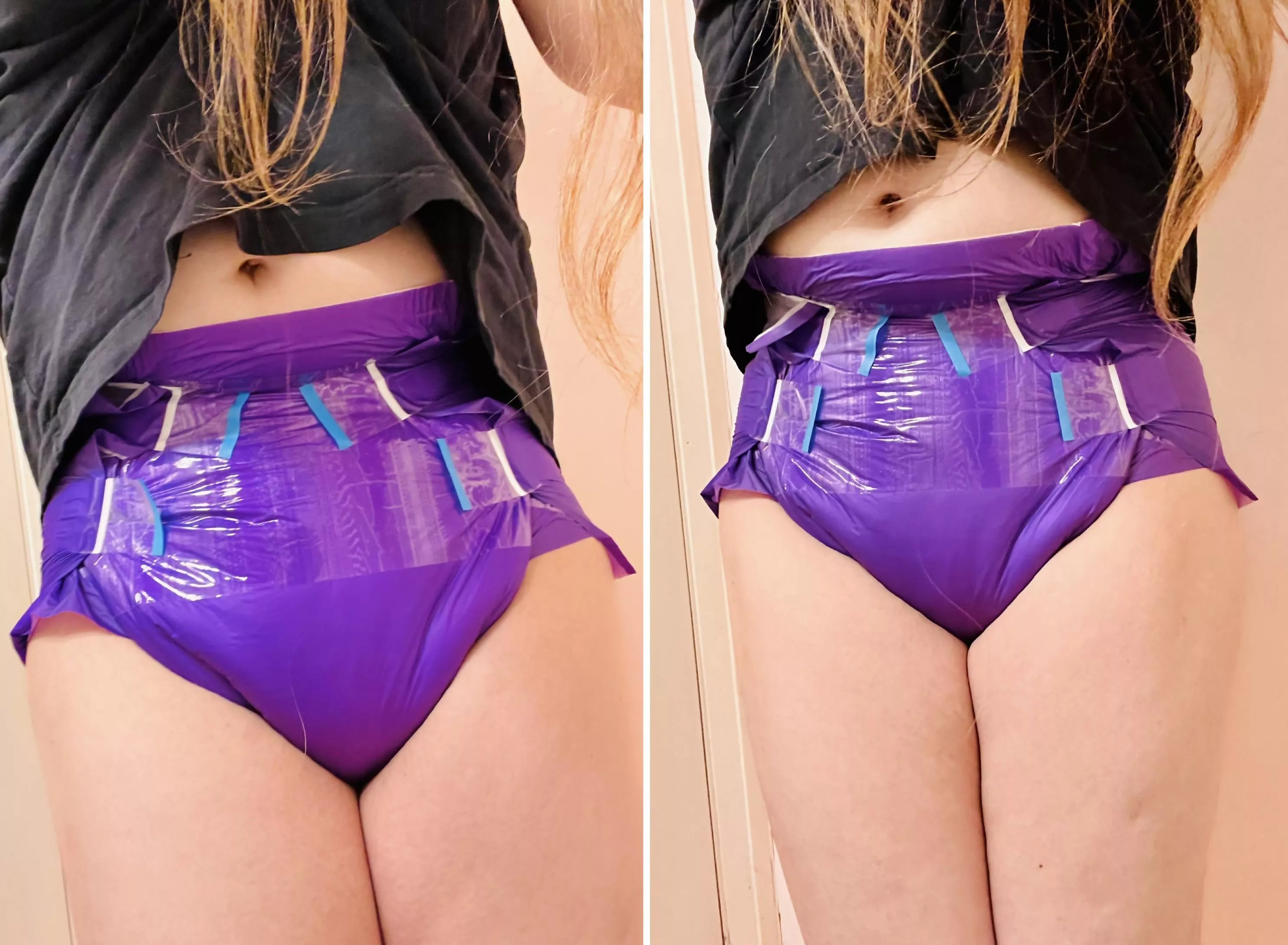 Usually wear the abus but felt like switching it up a bit c: and plus I wove purple 🥰