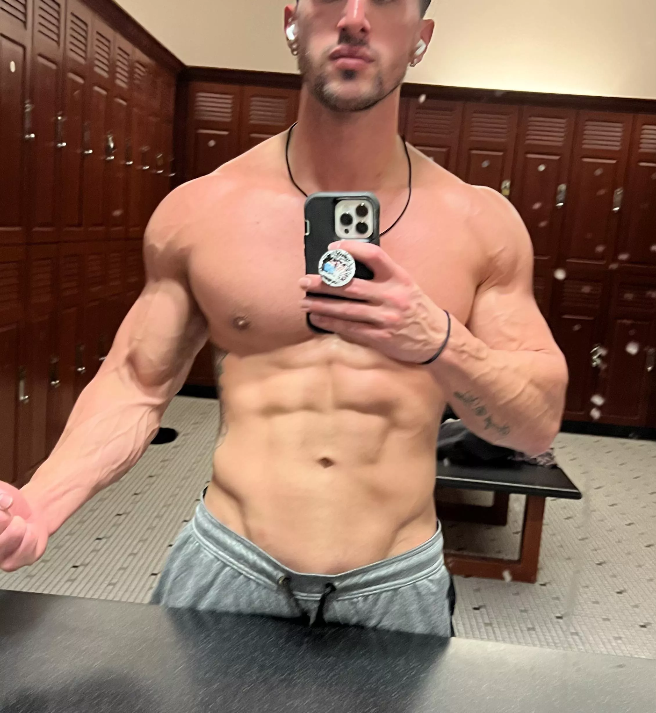 V like an arrow down to your destination 😜