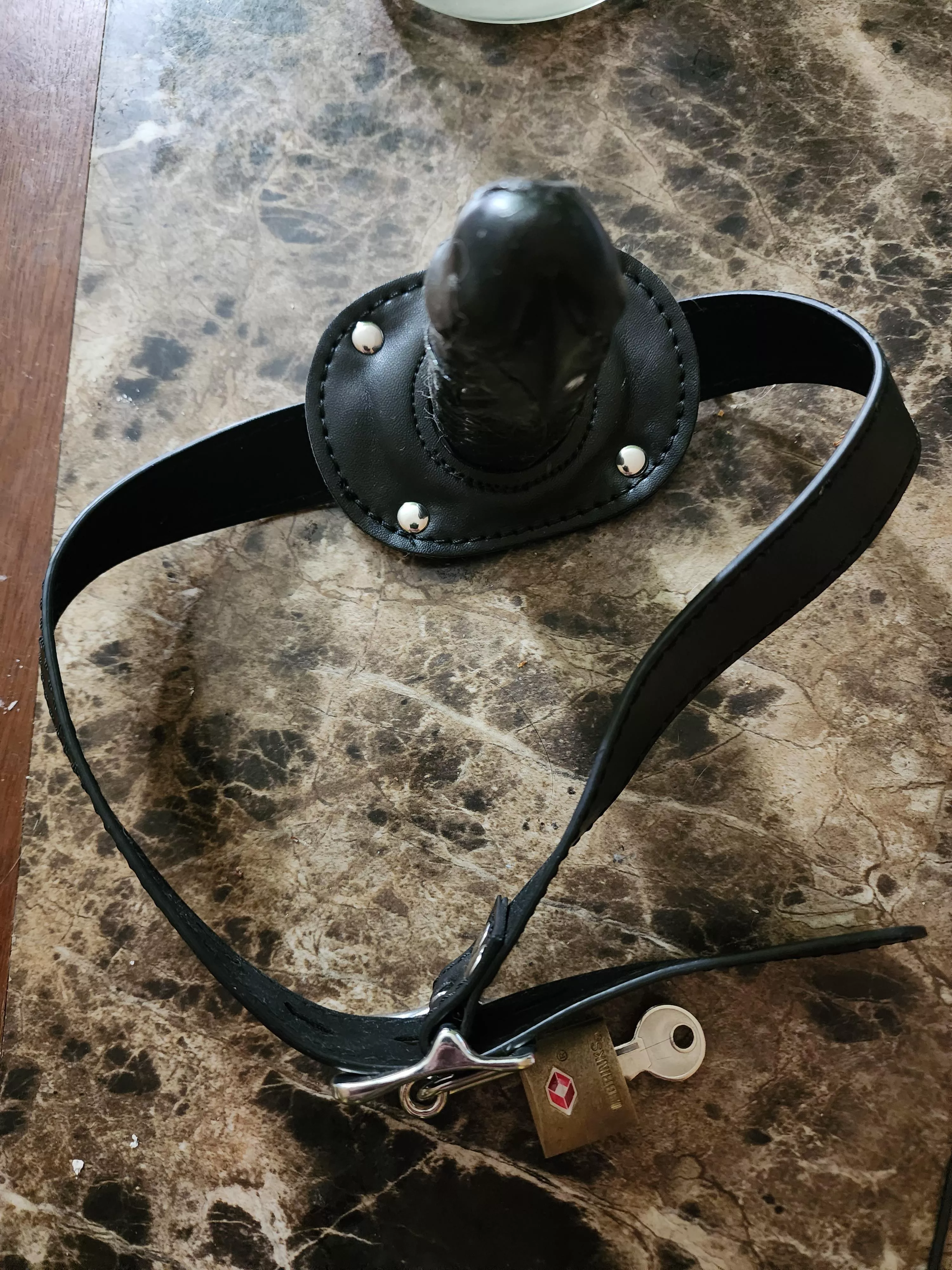 what should I do with the key to this one once it's locked on