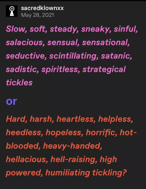 Which “one” do you prefer?