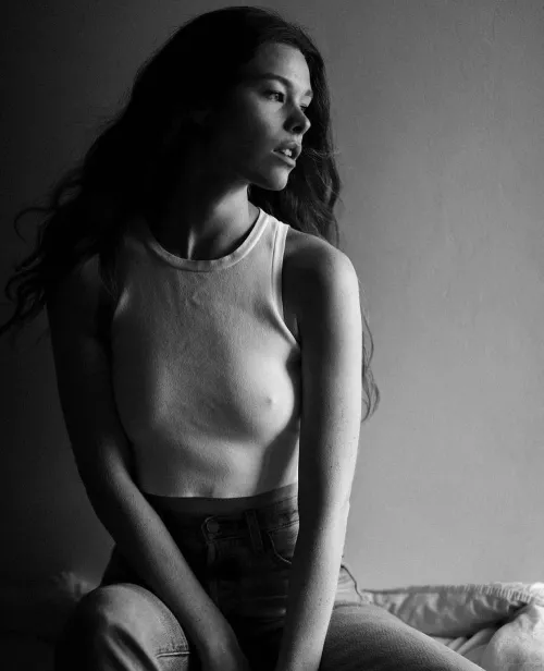 White top black bottom