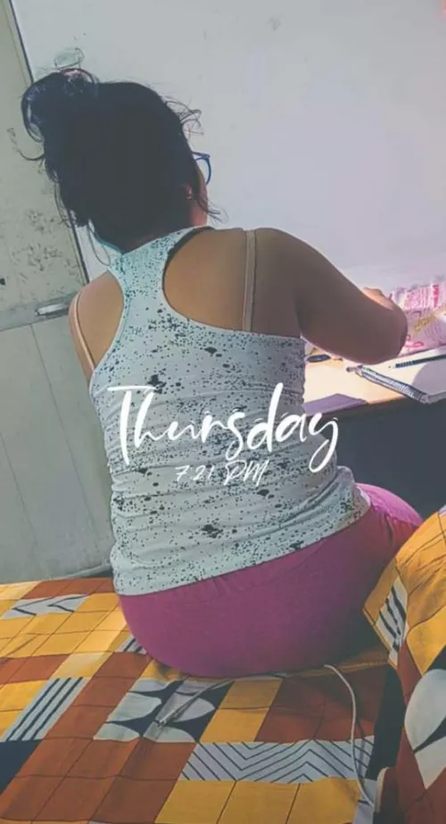 Wifey after getting railed by her bull...not yet confirmed if she is prego.