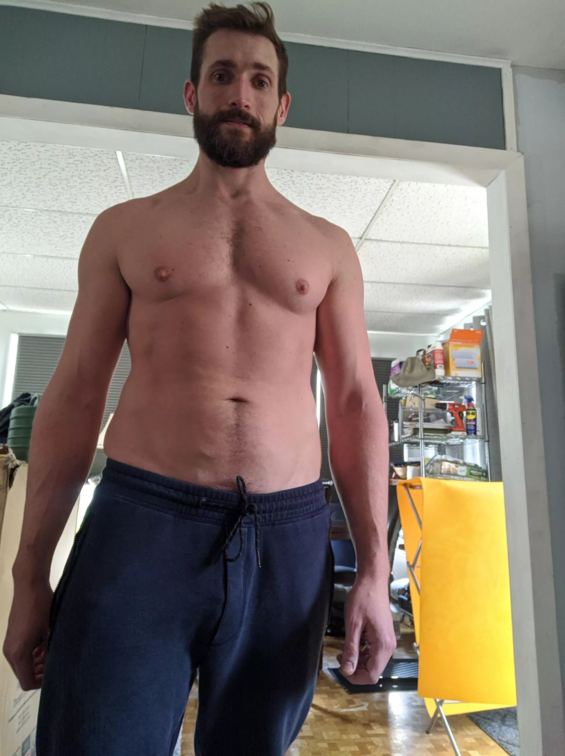 Yoga's done for the day