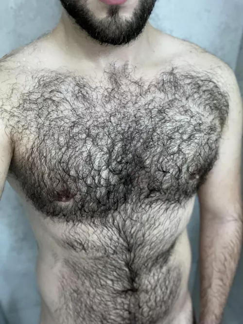 A bit more of that hairy chest