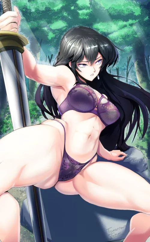 Ayra, the sexy swordswoman