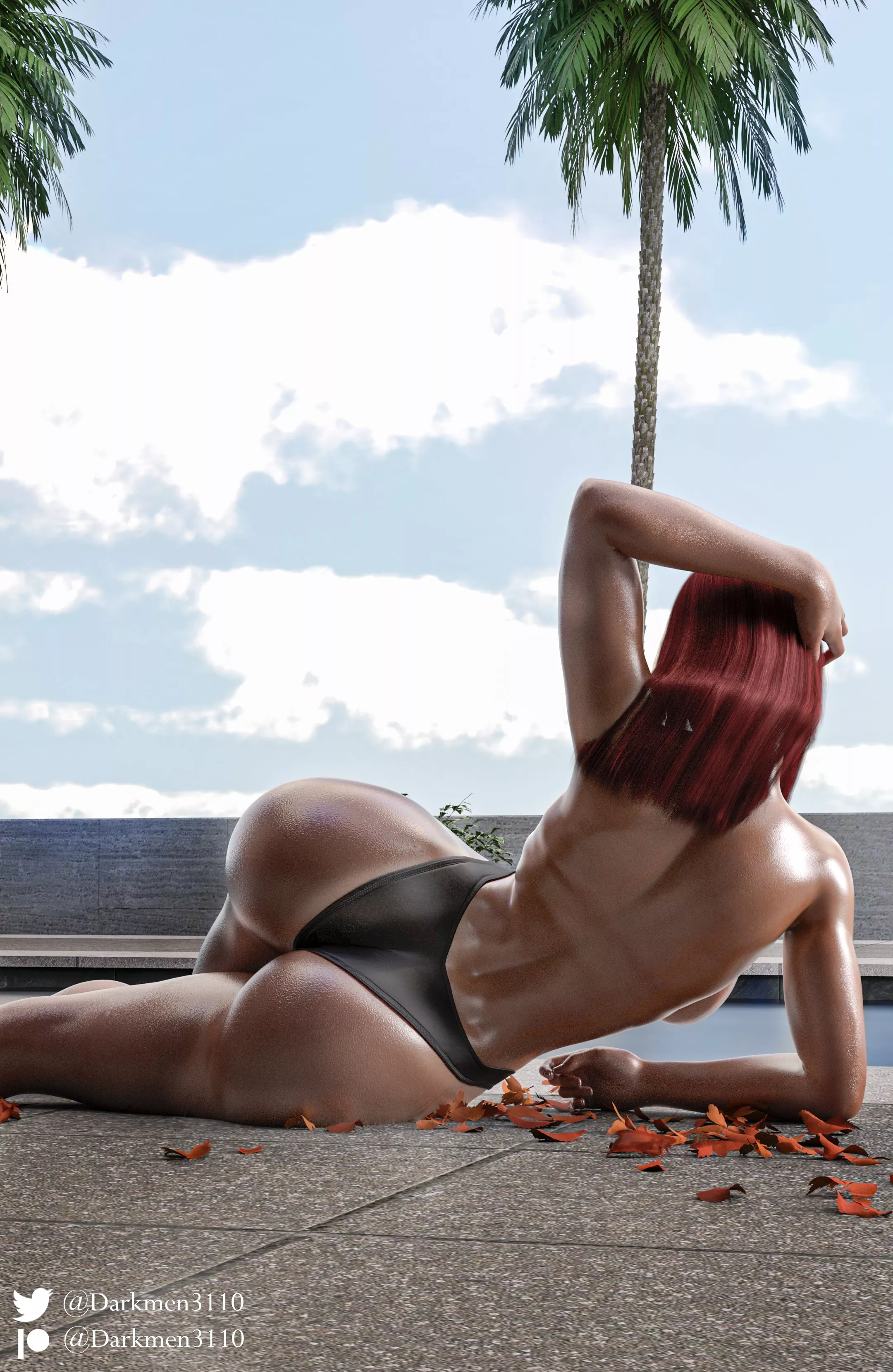 Black Widow and Her Great Cake (Darkmen3110) [Marvel]