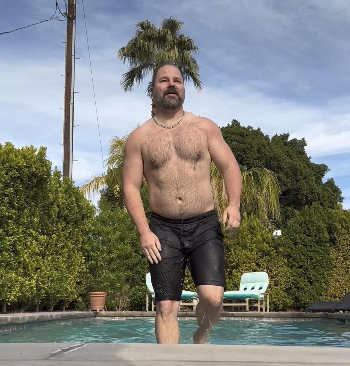 Boner still in my shorts ;)