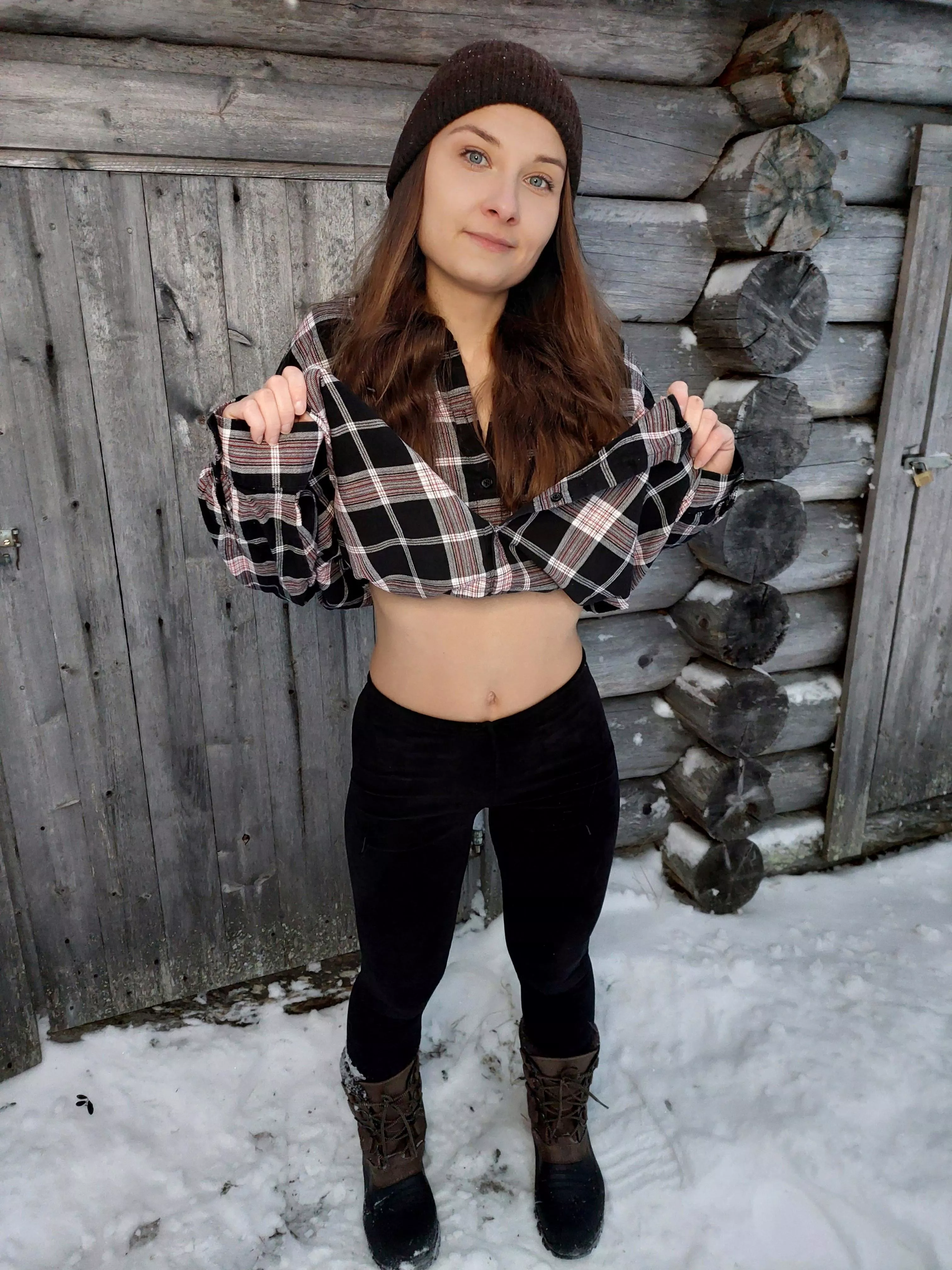 Boots to handle the snowy ground