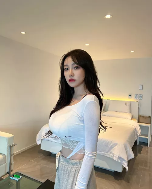 Busty korean girl