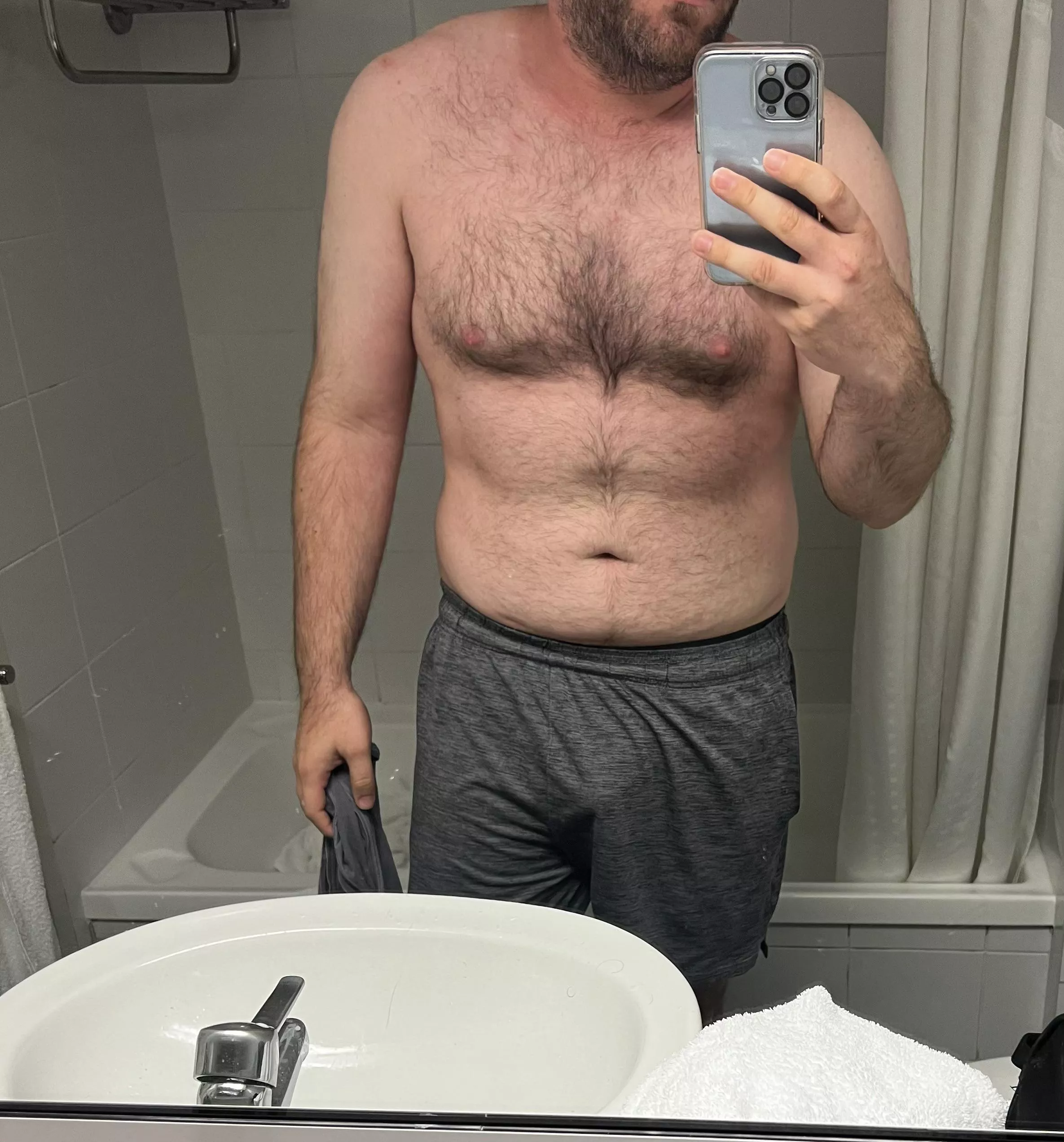 Can I tempt you to join me in the shower?