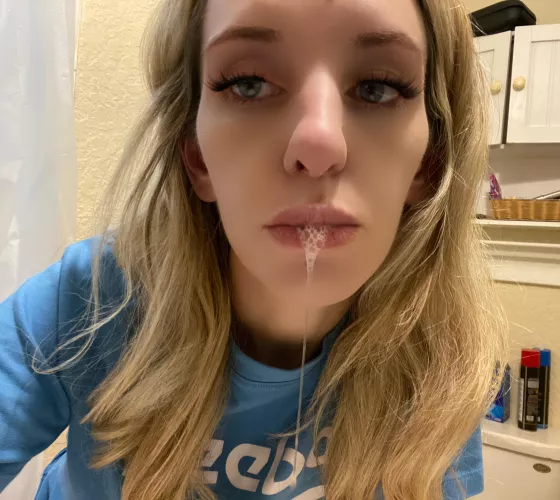 Can you resist this glob of spit 🥵