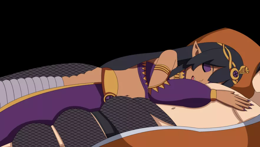 Cuddle Time With Your Lamia Girl Wife