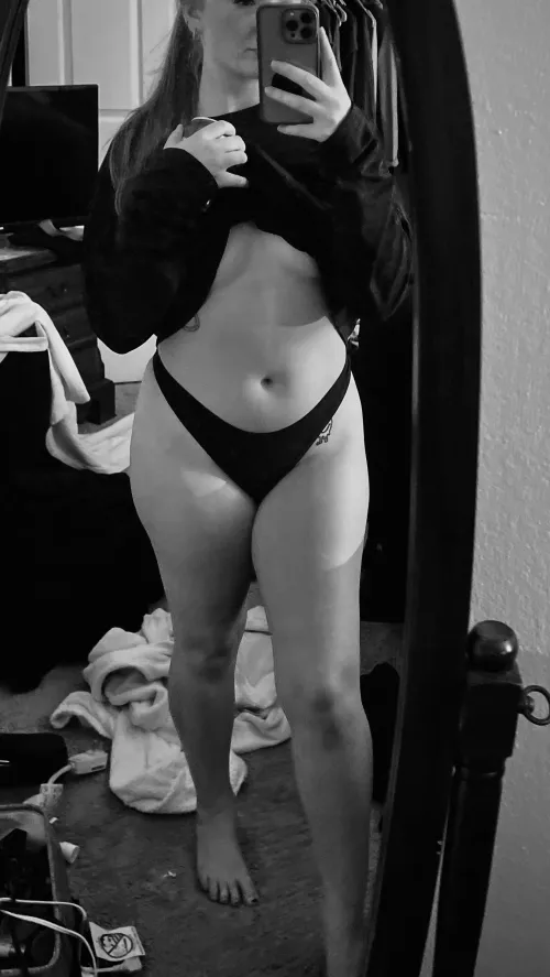 (f) workouts have been paying off 🥰🥰