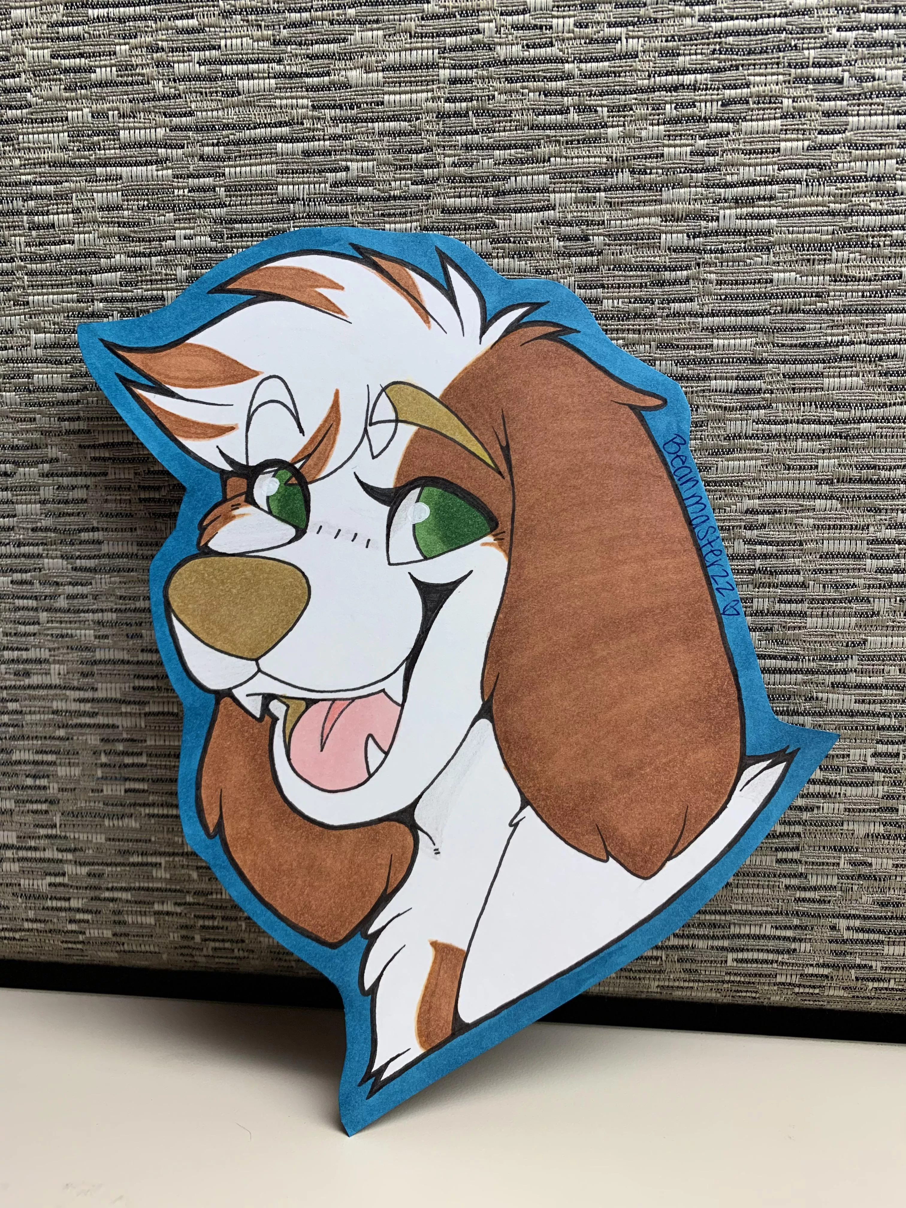 Finished a personal badge for myself (art by me) I’ll link my socials in the comments.