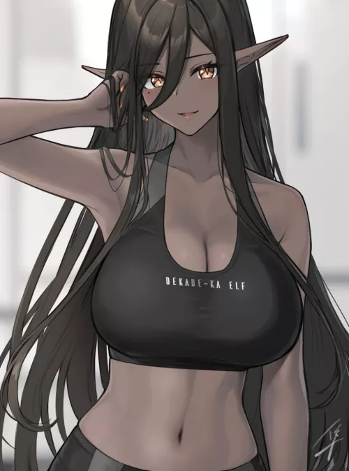 Fit Dark Elf (Vert)