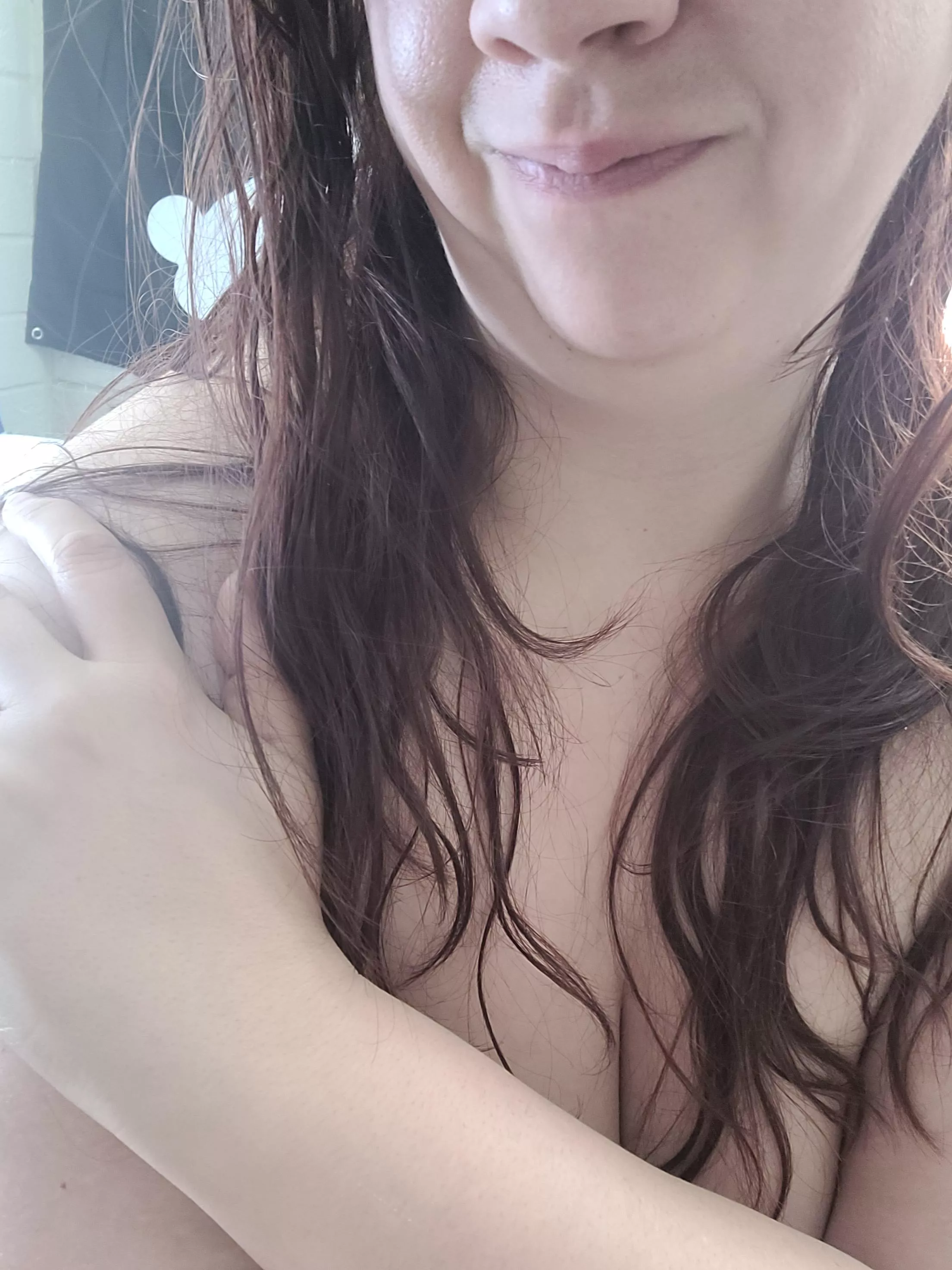 Good morning, spending my birthday in my birthday suit!