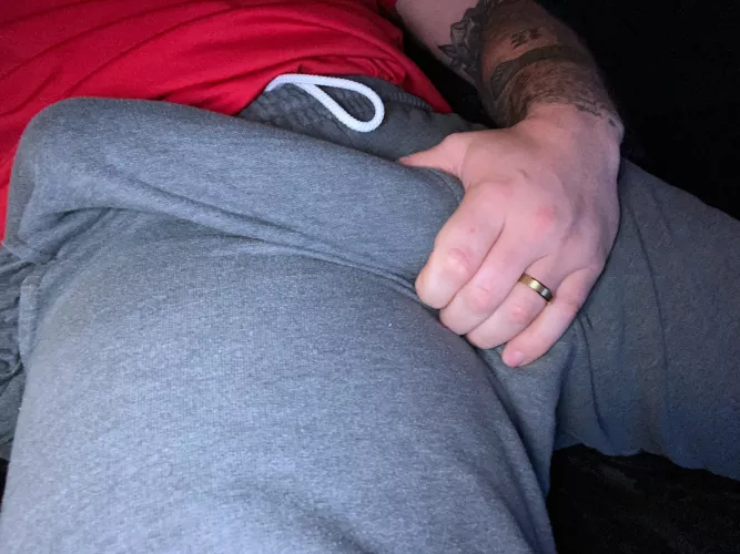 Grey sweatpants ftm