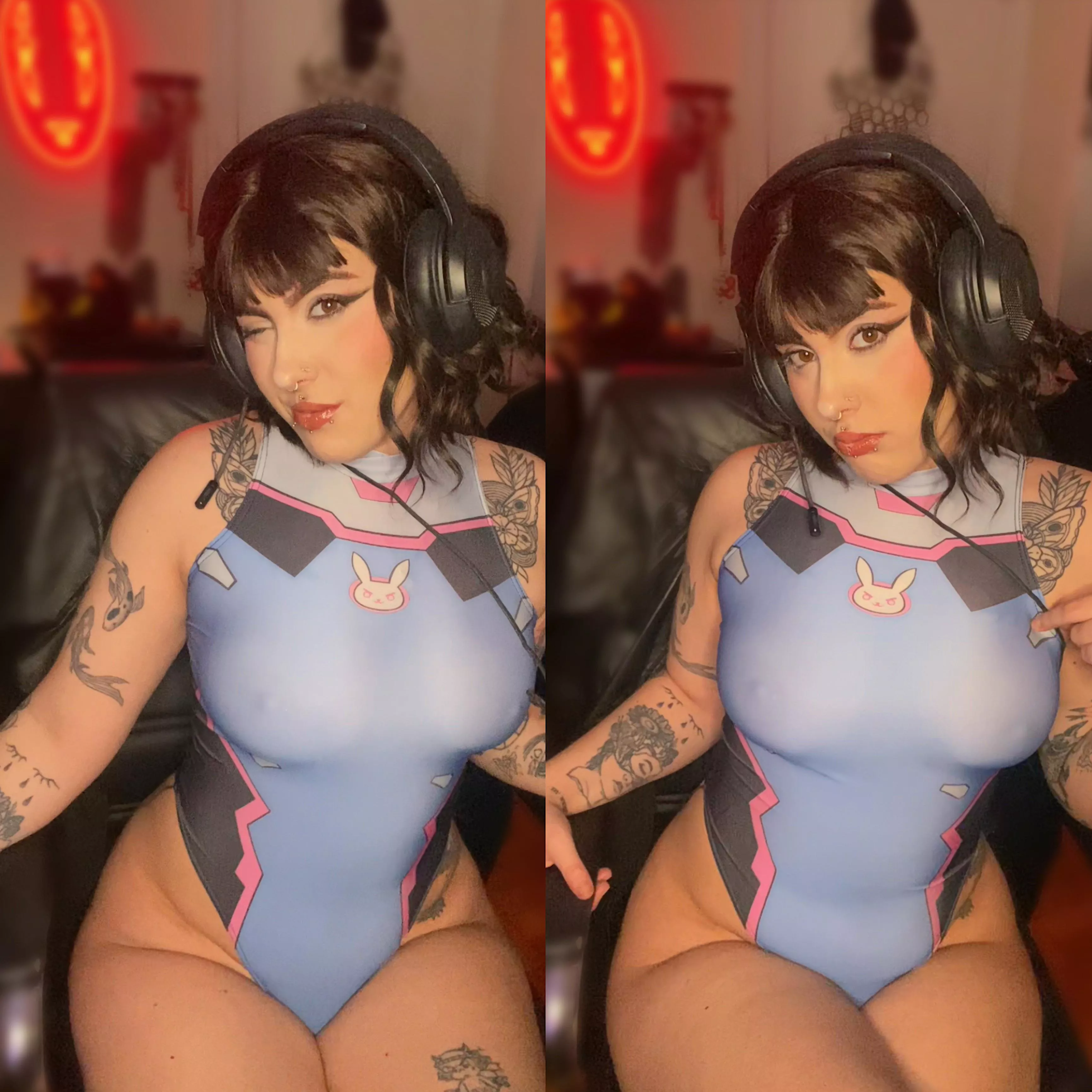 Hear me out… gothicc D.Va? 👀