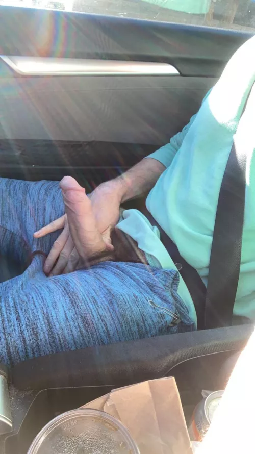 I always wind up thinking about you in the car 😏