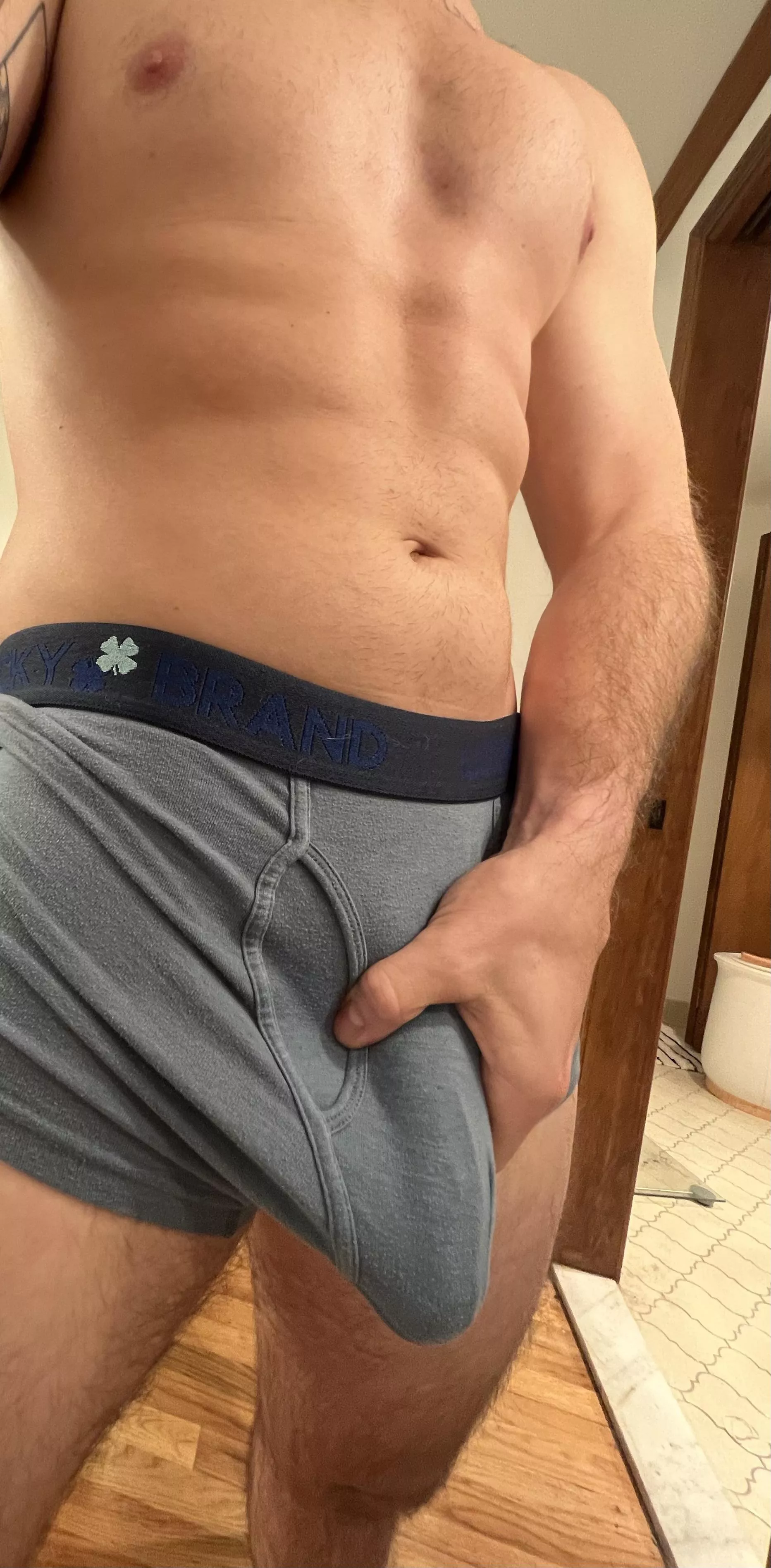 I got you a present, help me unwrap it?