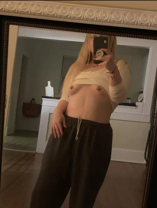 I love my small perky boobs