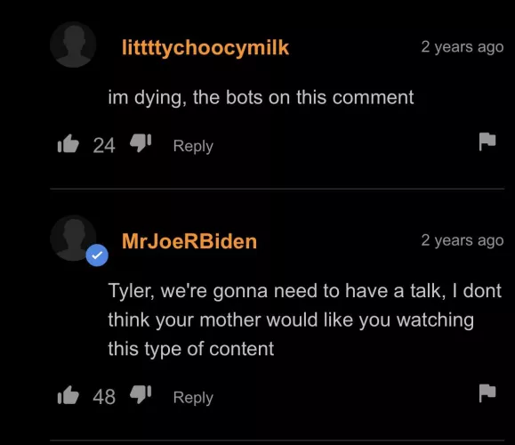 I think he's in ttouble