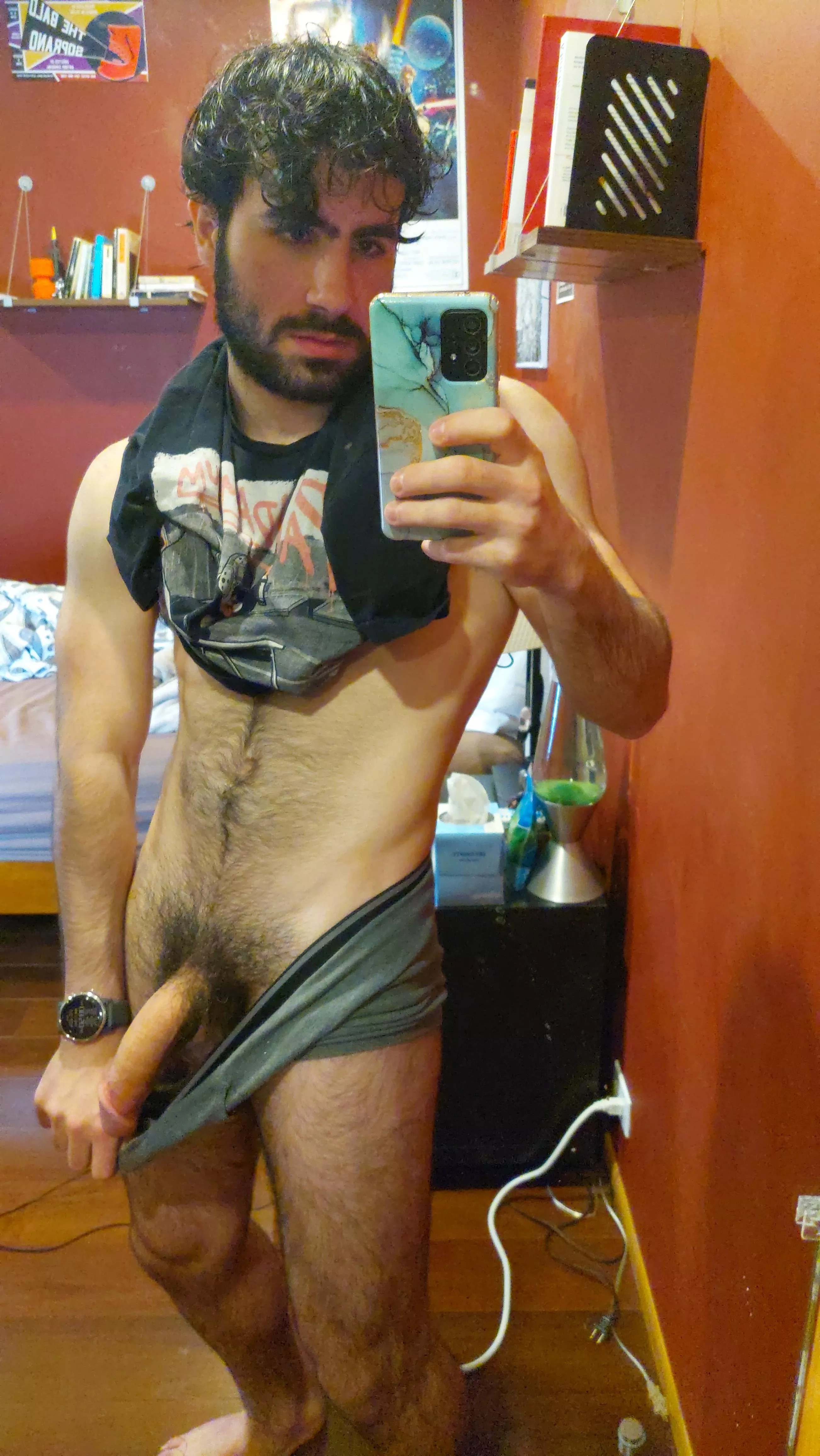 I want to feel your nose on my bush and my cock at the back of your throat