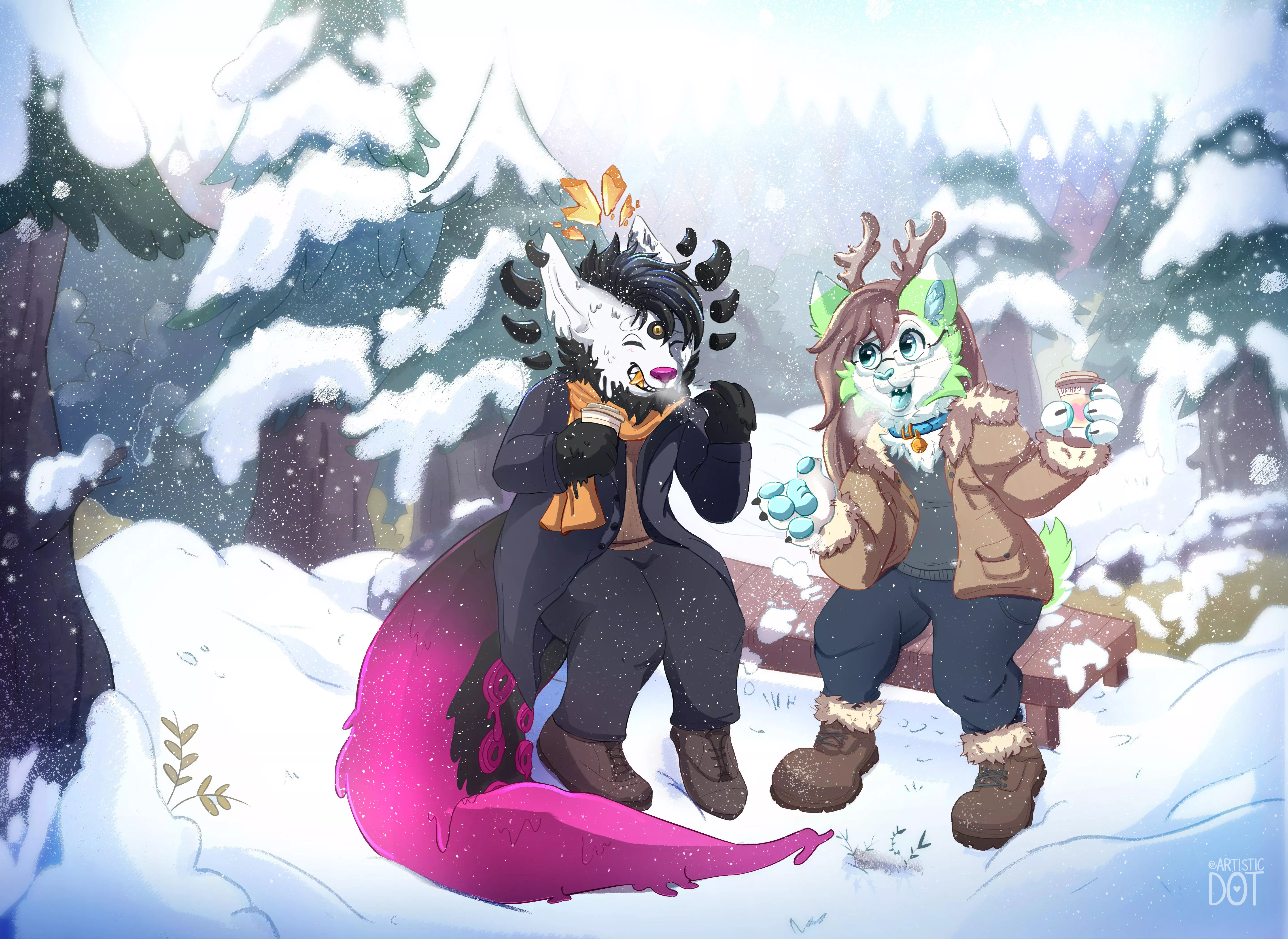 It’s beginning to look a lot like xmas! (@artistic_dot on twitter)