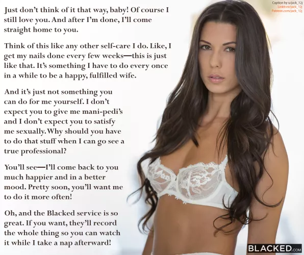 It's just self-care.