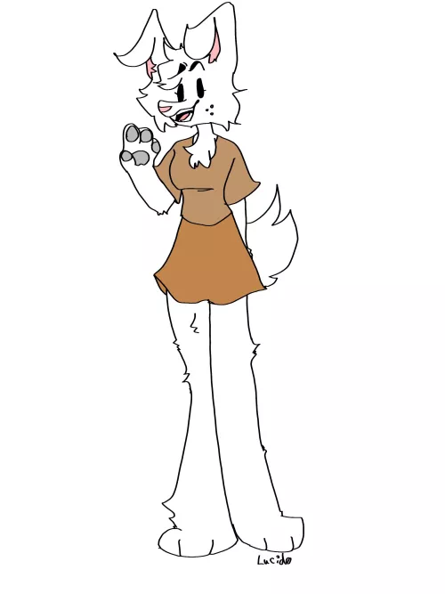 Meet Lucido! She is my fursona. Feel free to ask her any questions!