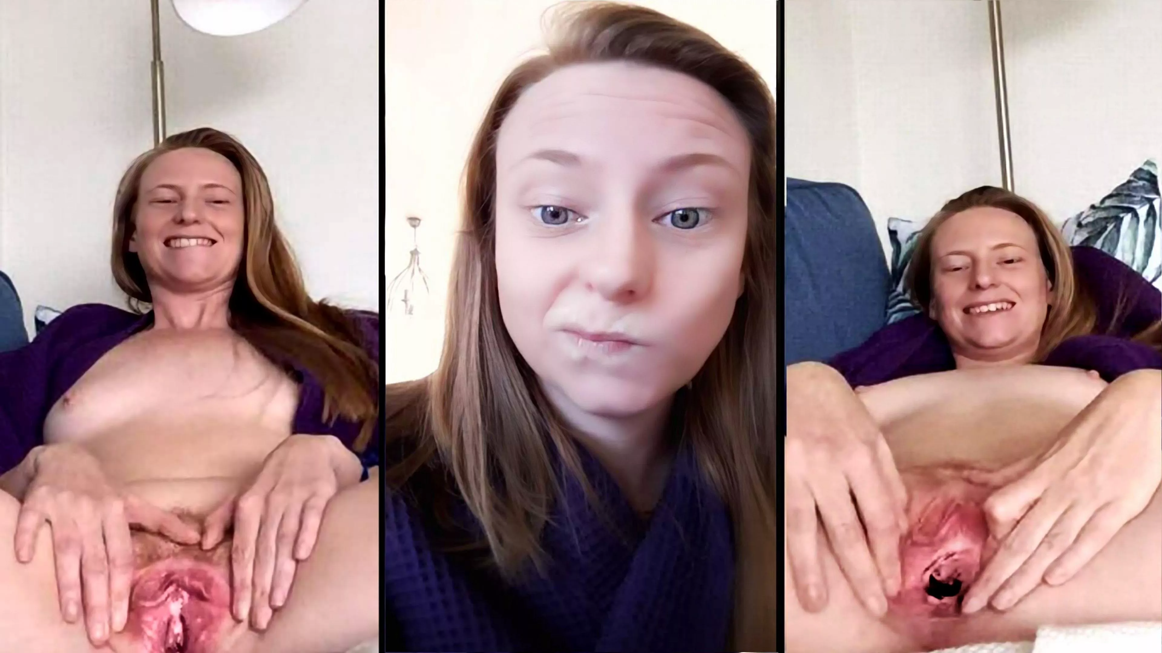 My Pretty Purple-Robed Pussy