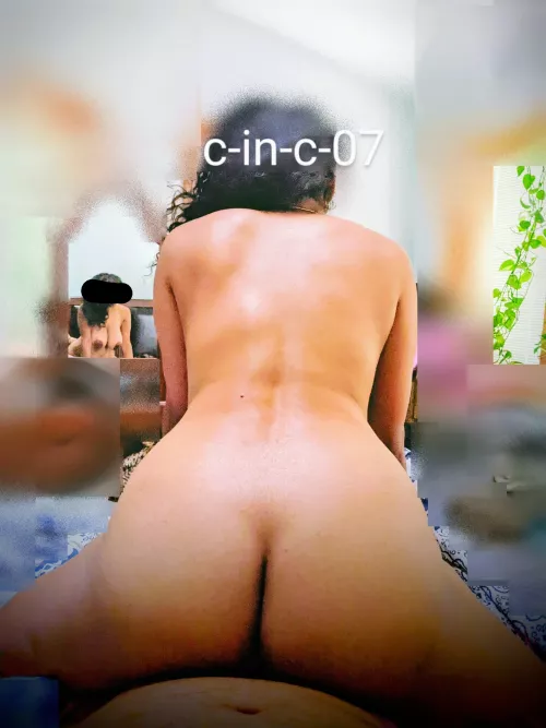 Nerdy enough WFH reverse cowgirl [F]