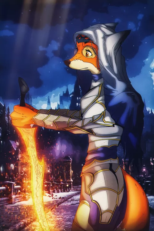 One last dance in the Boreal Valley (Fanart by me: 0l-Fox-l0)