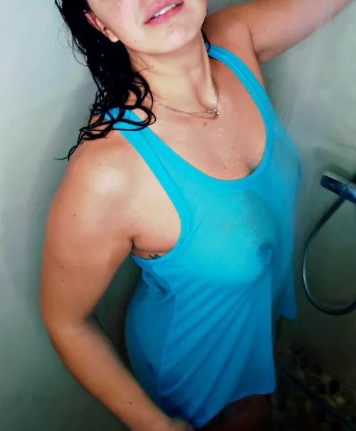 Oops, I got a little wet 🤭