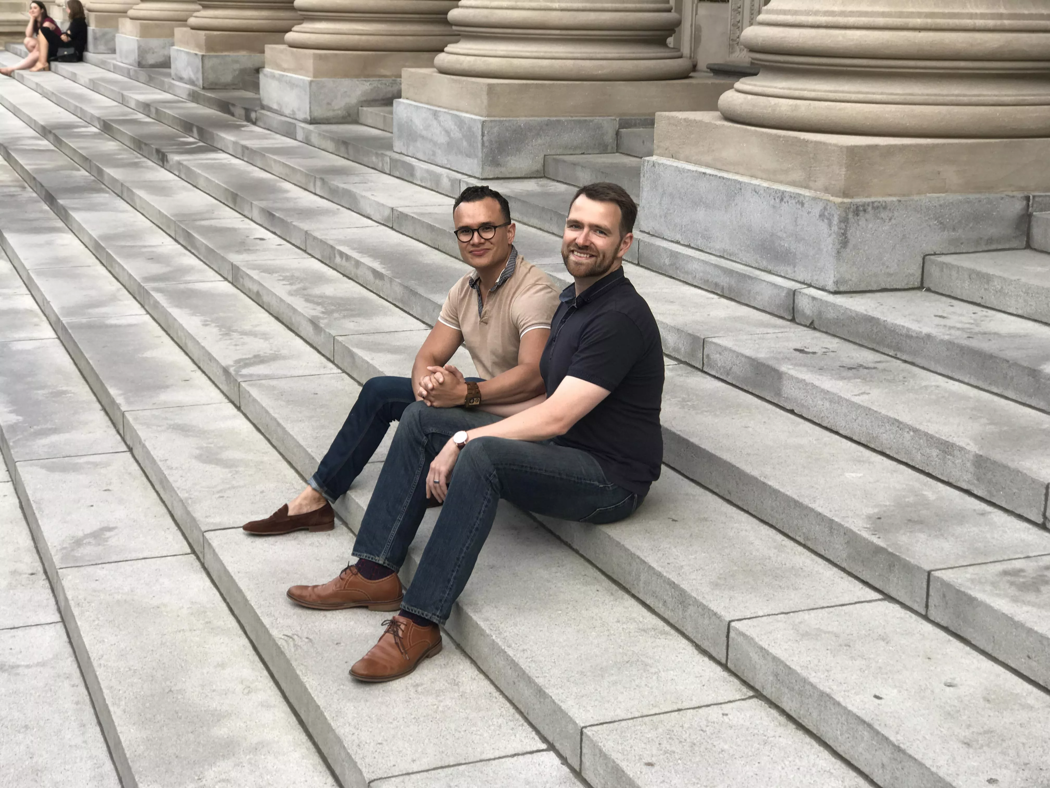 Picture at our alma mater…our 15th year reunion is coming up.