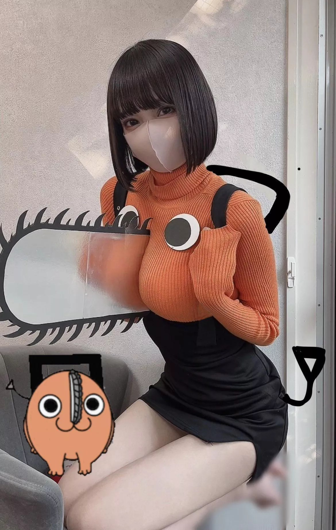 Pochita by katekyo_nene