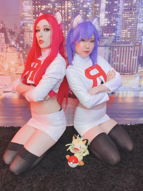 Prepare for trouble! Make it double! Team Rocket blasts off at the speed of light! (self)