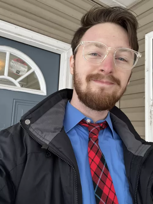 Ready for my job interview! Wish me good luck bros!