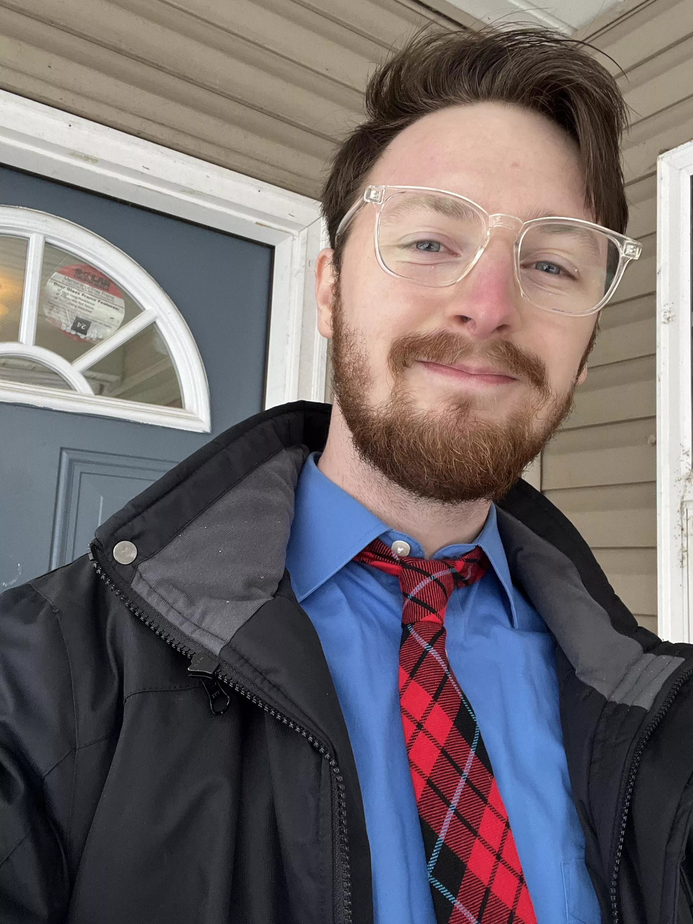 Ready for my job interview! Wish me good luck bros!