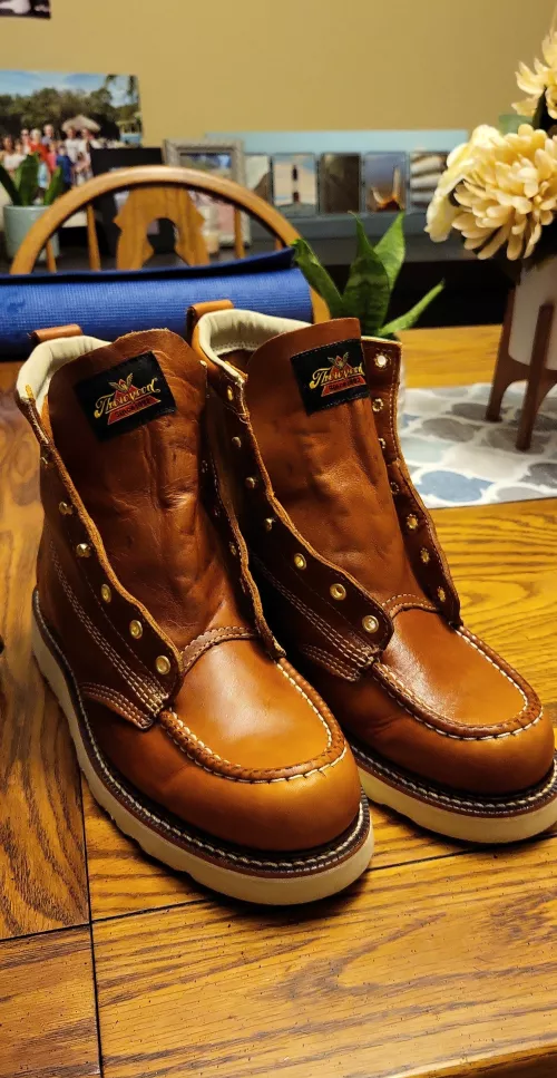 ready to go! first pair of thorogoods