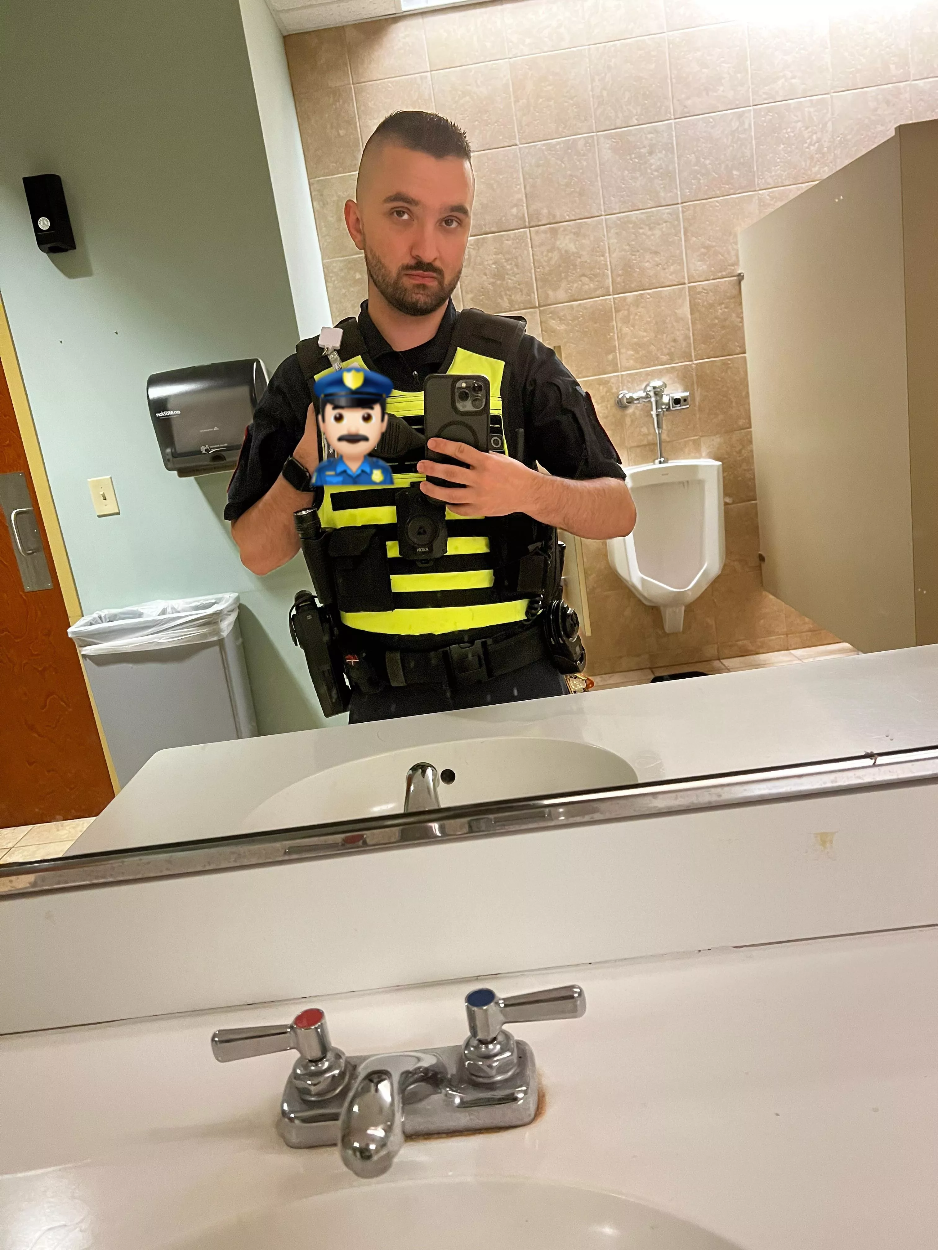 Ready to retire this vest for a new gig.