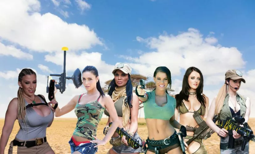 [Sara Jay], [Jessica Jaymes], [Jasmine Jae], [Peta Jensen], [Sophie Dee], [Stella Cox]: pick 2 of them for create your army