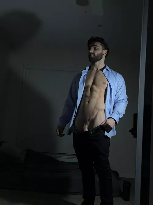 Silky smooth shirt needs to come off after work