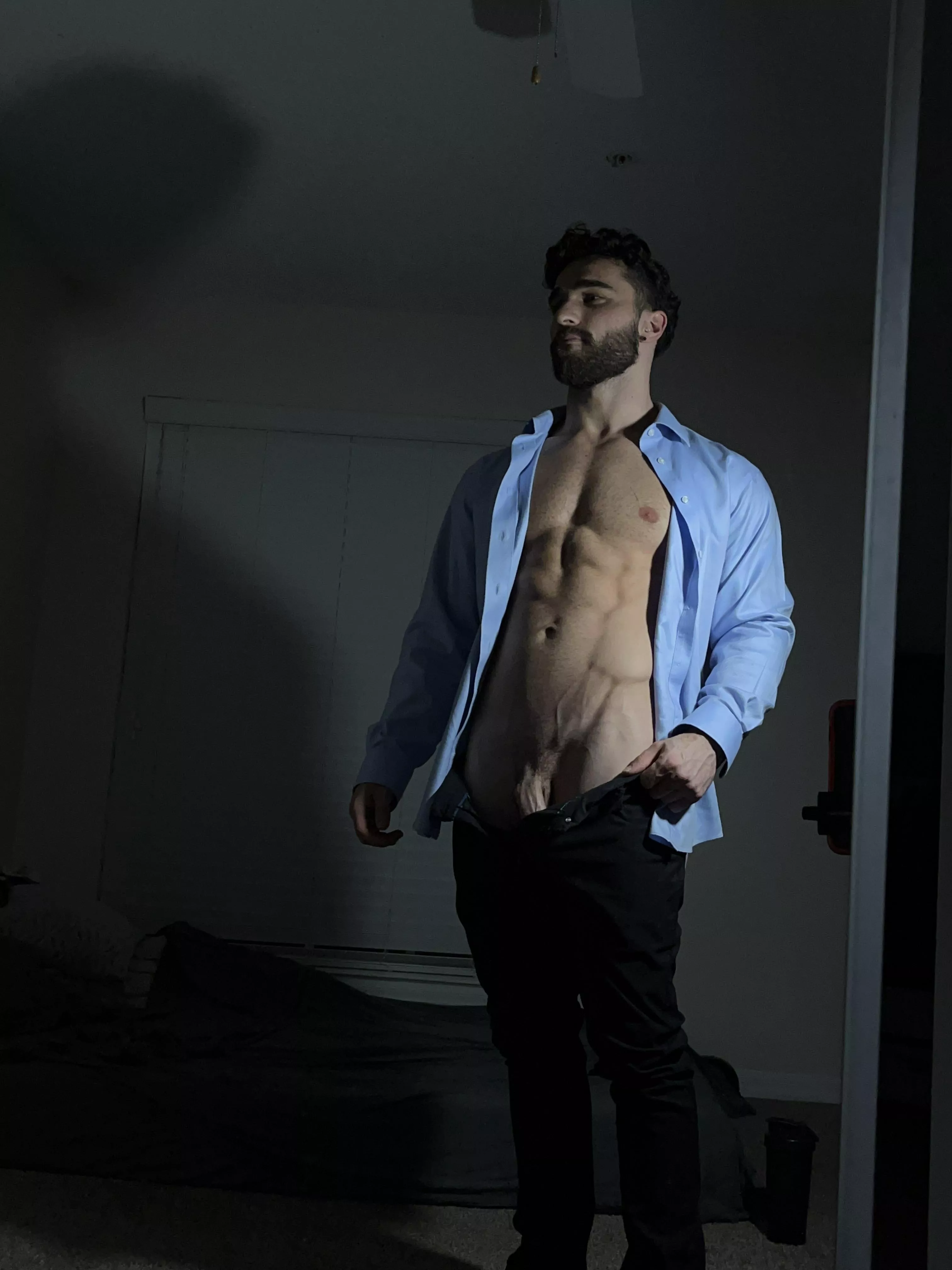 Silky smooth shirt needs to come off after work