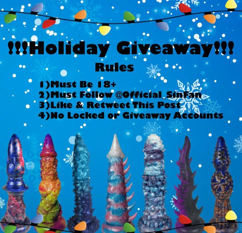 !!!Sinful Fantasies Twitter Giveaway!!! Rules In Photo!!! https://twitter.com/official_SinFan