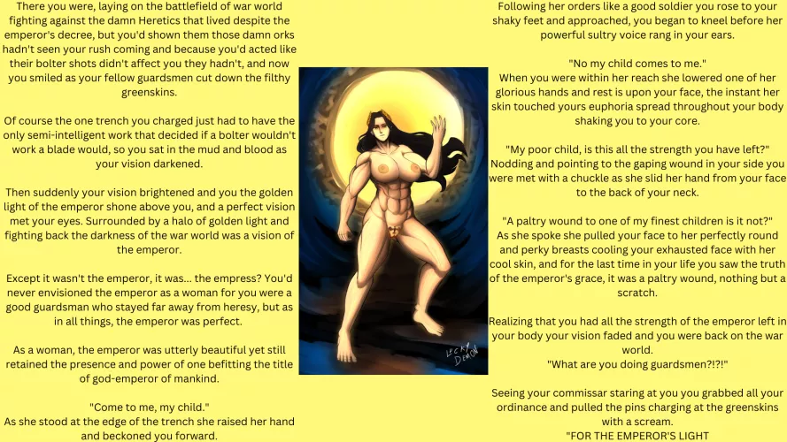 The Emperor protects [God-emperor of mankind] [The emperor's light] [WH 40K]