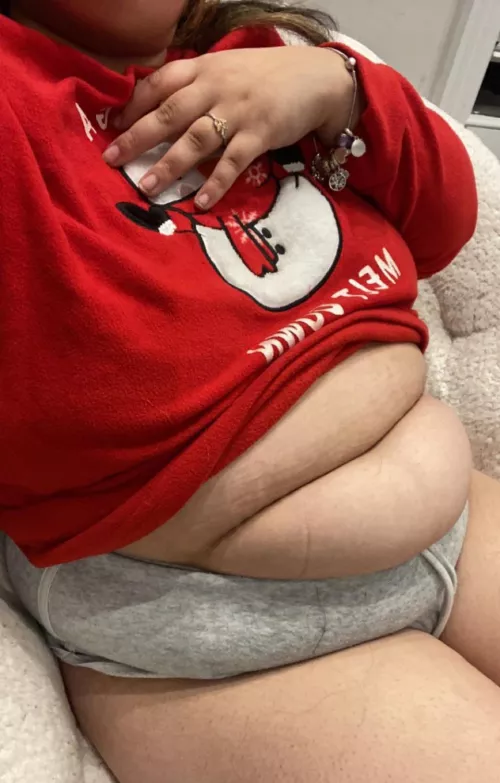 the product of always over eating 💗