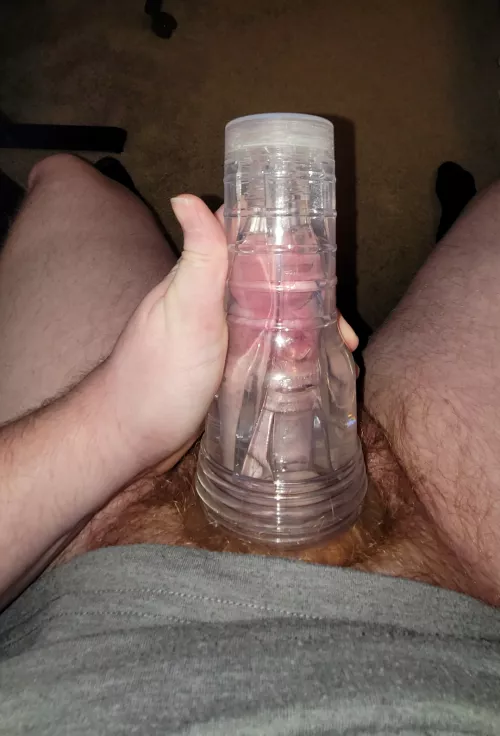 This ass fleshlight is tight...